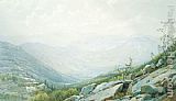 Washington Paintings - The Mount Washington Range, from Mount Kearsarge by William Trost Richards